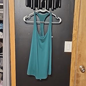 Lululemon racerback tank, sculpted bottom